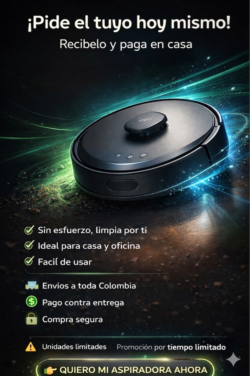 Aspiradora Robot inteligente