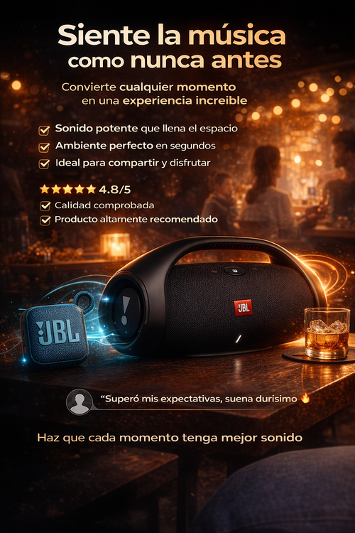 Combo JBL GO 4 + JBL Boombox 2